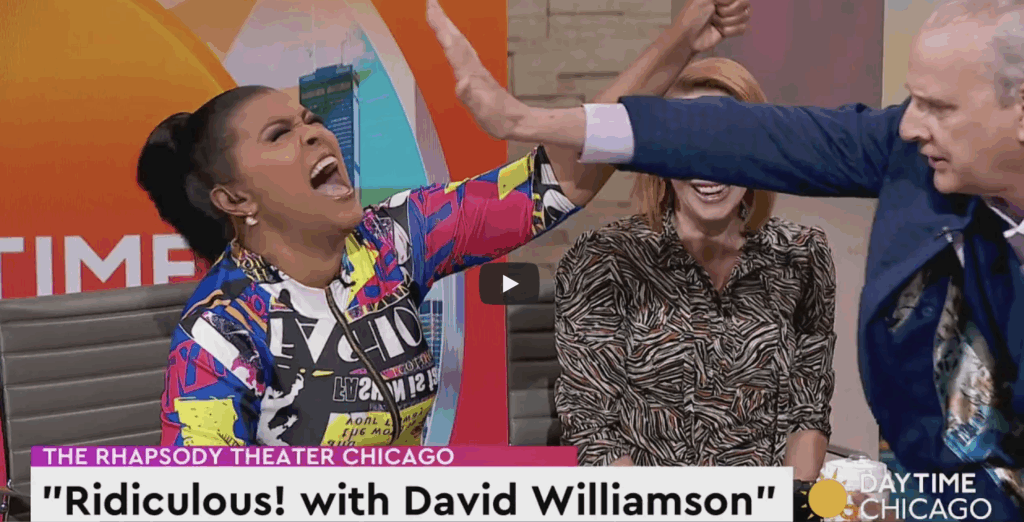“Ridiculous! with David Williamson” At The Rhapsody Theater Chicago