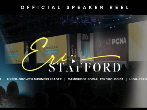 Keynote Speaker Erin Stafford 2026 Speaker Reel