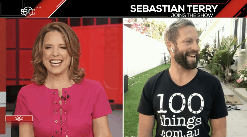 ESPN Sports Centre Interview | Sebastian Terry | 100things
